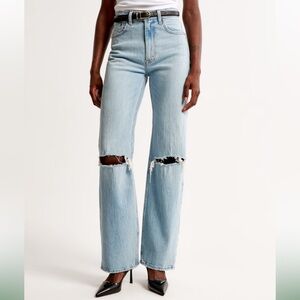 Abercrombie 90s relaxed fit High Rise Jean